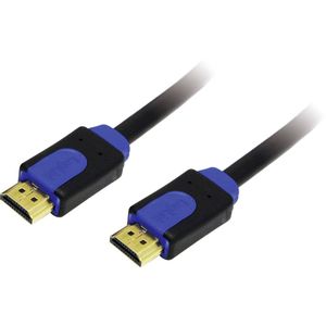 LogiLink HDMI priključni kabel HDMI A utikač, HDMI A utikač 10.00 m crna CHB1110  HDMI kabel