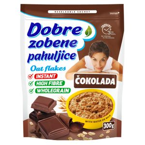 Dobre zobene pahuljice čokolada 300g