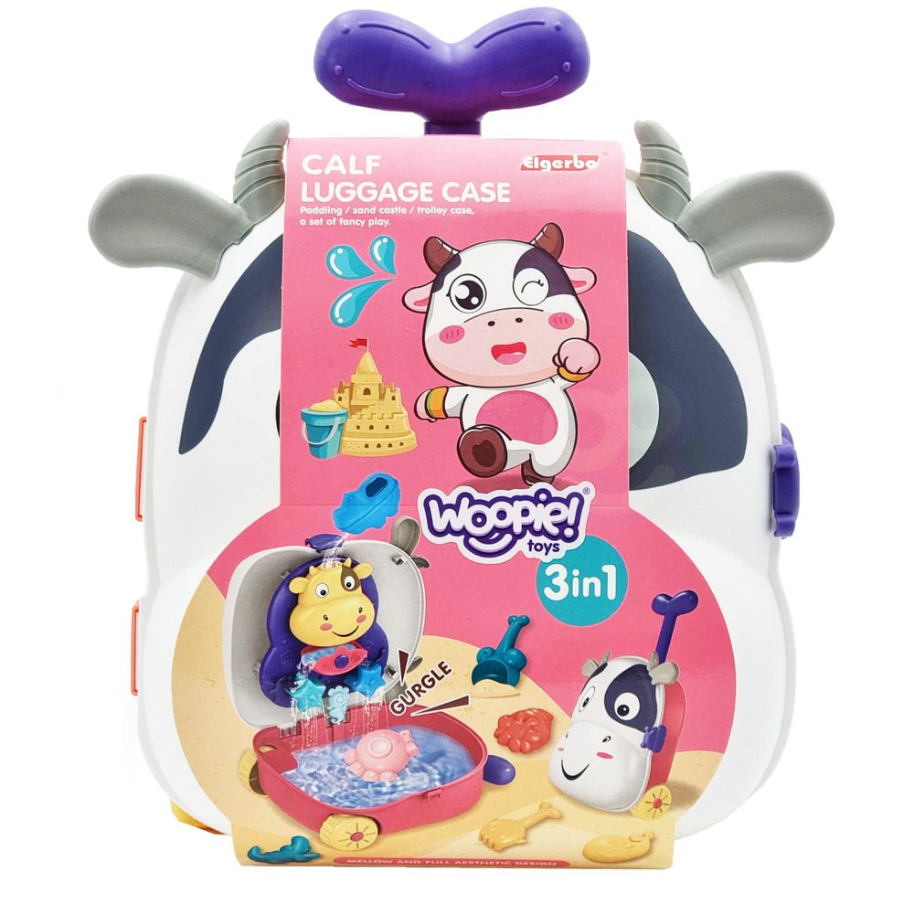 Woopie set pijeska 3u1 kofer krava + igračka za vodu slika 7