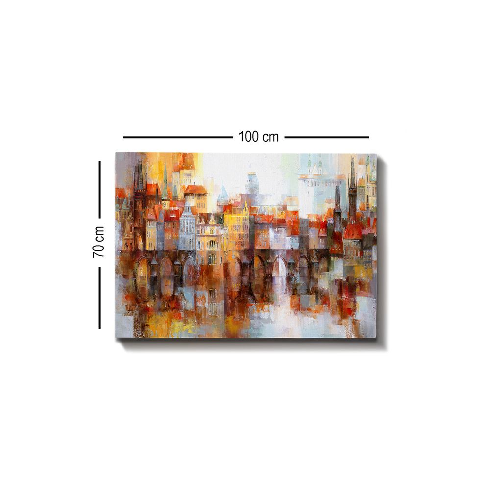 Višebojna slika Kanvas Tablo (70 x 100 cm) 190 slika 3