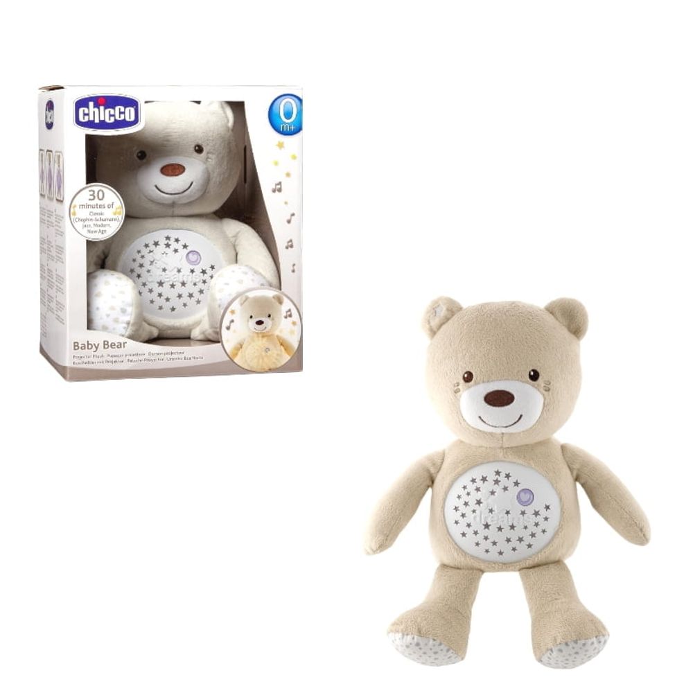 Chicco Plišana igračka sa projektorom Baby Bear, Neutral  slika 1