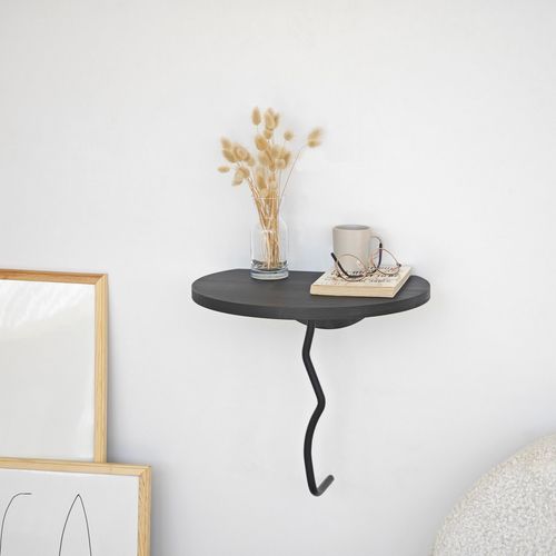 Leo - Black, Anthracite Black
Anthracite Wall Shelf slika 4