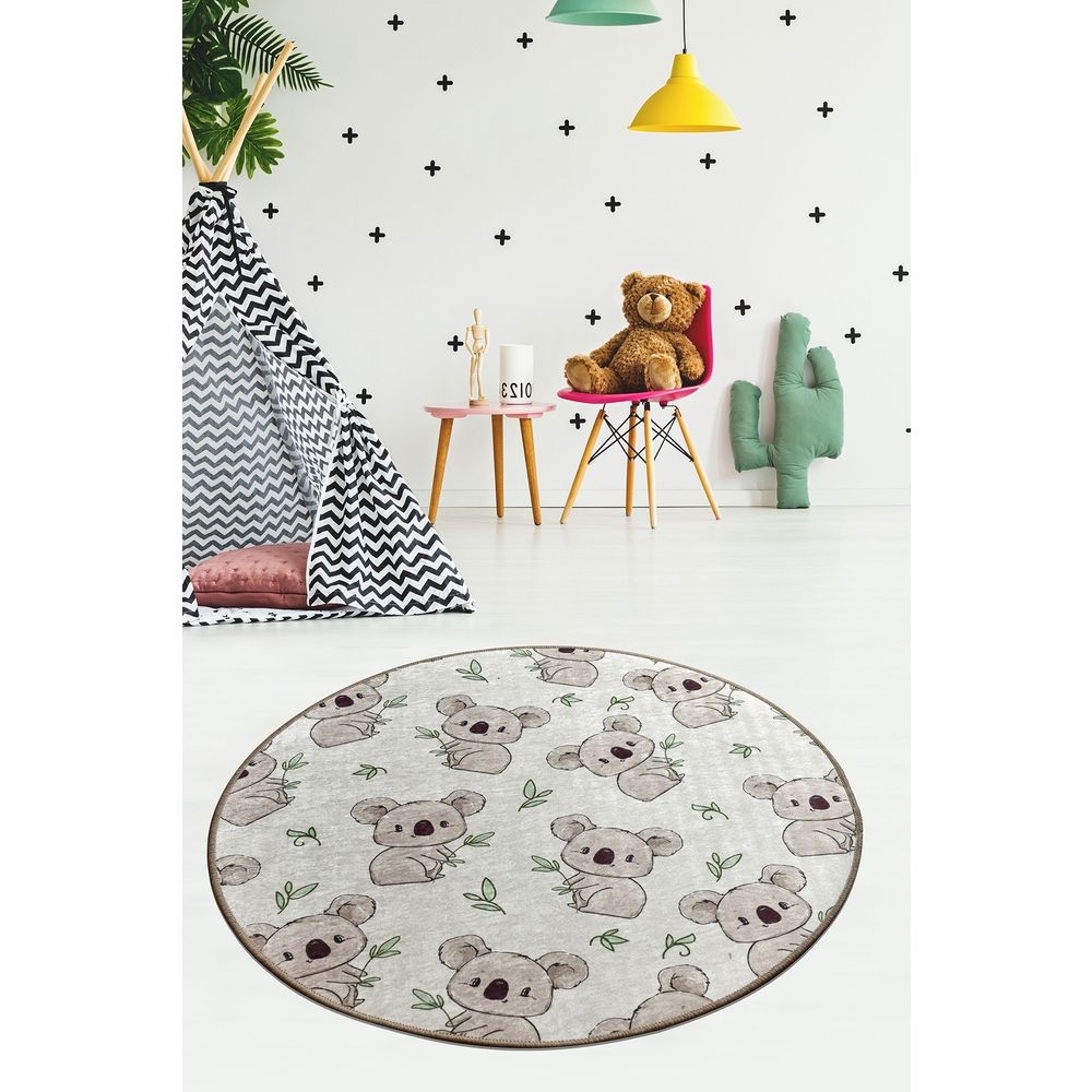 Višebojni tepih Koala (100 cm) slika 1