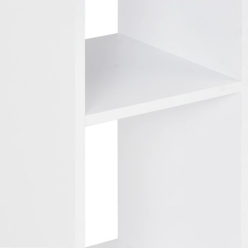 Barski stol bijeli i boja hrasta sonome 60 x 60 x 110 cm slika 38