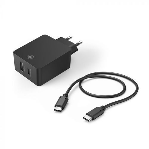 Hama Kućni punjač USB-C, USB-A, PD 30W, kabl USB-C 1m slika 2