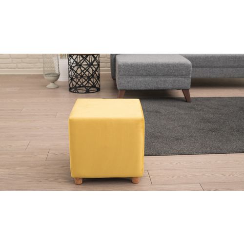 Atelier Del Sofa Tabure, Žuta boja, Daisy - Yellow slika 3