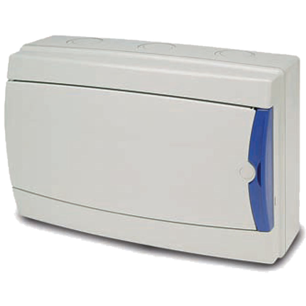 Famatel Kutija za osigurače nadžbuk, 12 osigurača, bijela, IP65 - 3912-T-KN/12 slika 1
