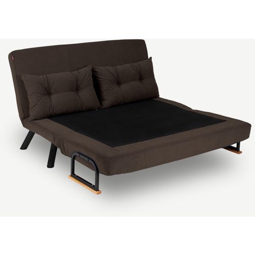 Atelier Del Sofa Dvosjed na razvlačenje, Smeđa, Sando 2-Seater - Brown slika 3