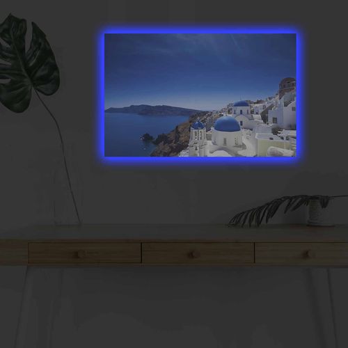 Wallity Slika dekorativna platno sa LED rasvjetom, 4570DHDACT-101 slika 1