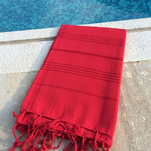 Sultan - Red Red Fouta (Beach Towel) slika 2