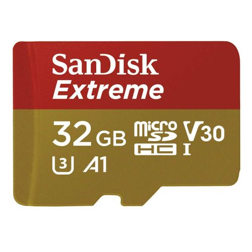 SanDisk 32GB Extreme Micro SDHC A1 CL10 V30 UHS-I U3 100MB/s memorijska kartica za mobitele + adapter slika 3