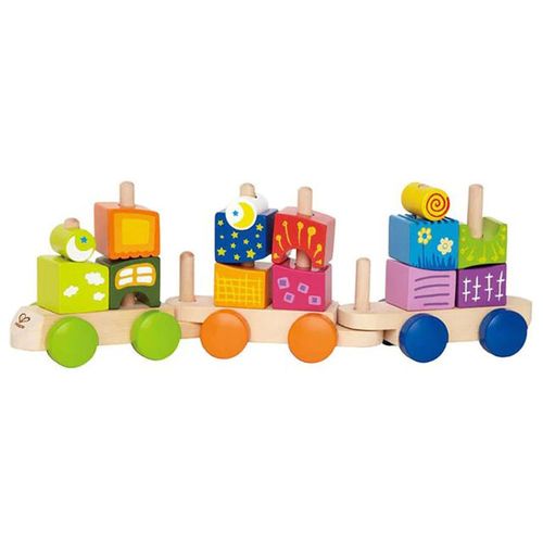 Hape Drveni vozić Fantasia Blocks Train E0417A  slika 1