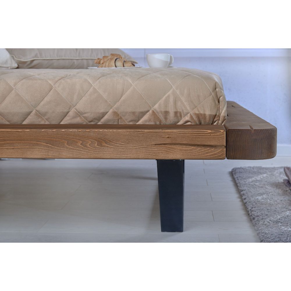 Krevet MALAK 9 200 x 200 cm jela/smreka  slika 8