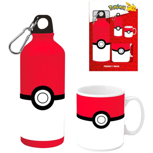 Pokemon mug + aluminium bottle set slika 3