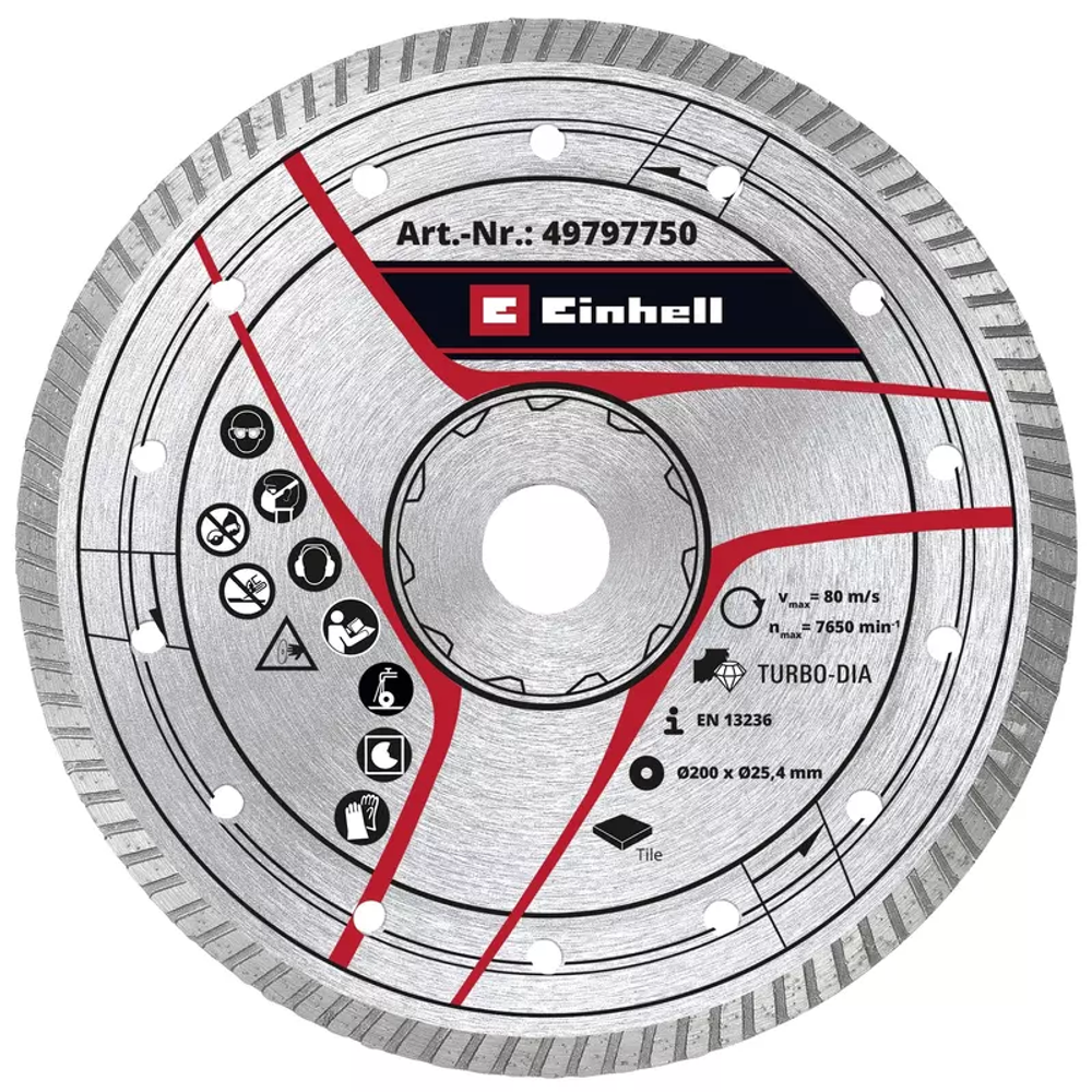 KWB dijamantna rezna ploča 200 x 25,4 mm, za te-tc 620 u slika 1
