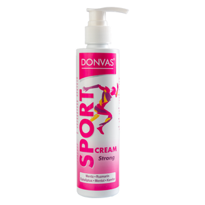 SPORT cream strong DONVAS®, 200ml + GRATIS SODA BIKARBONA DONVAS® prečišćena, 180g