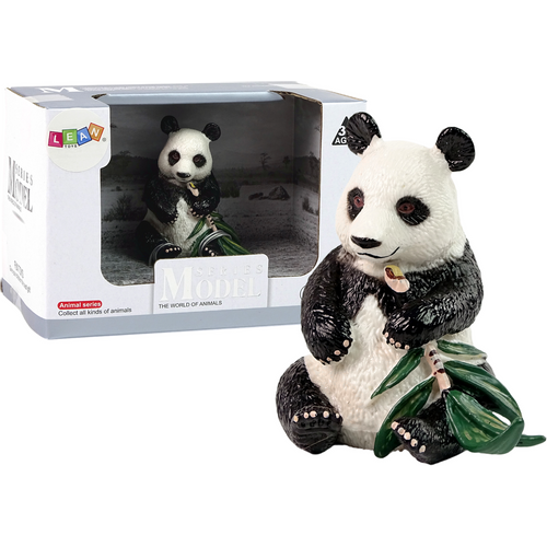 Kolekcionarska figurica velika panda s bambusom slika 2
