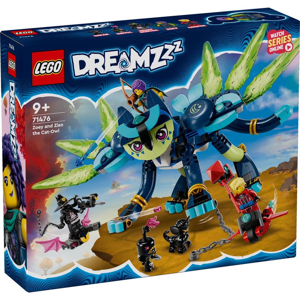 LEGO 71476 Zoey i Zianova Mačka sova slika 1