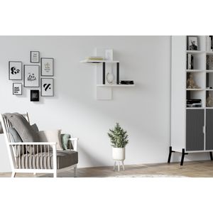 Herra - White White Wall Shelf