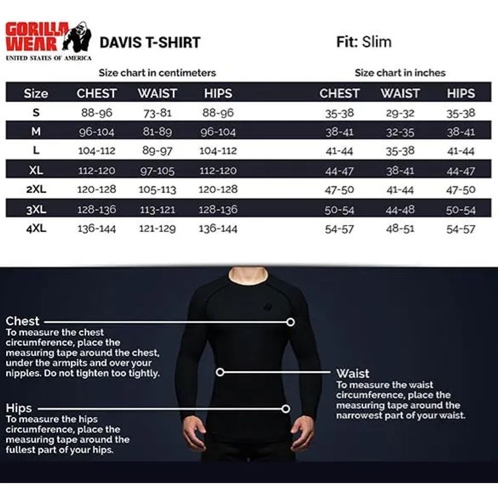 Gorilla Wear DAVIS Majica, Bijela slika 6