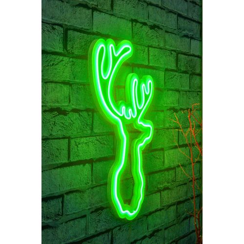 Wallity Ukrasna plastična LED rasvjeta, Deer - Green slika 10