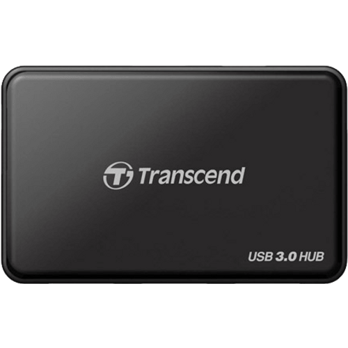 Transcend TS-HUB3K USB 3.0 Hub, 4-Port, Up to 5Gb/s, w/Power adapter slika 1