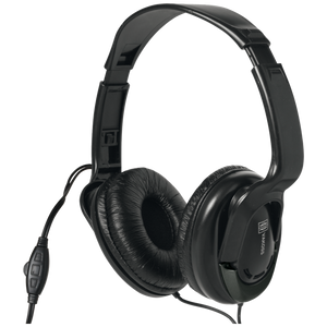 SAL Slušalice, stereo, 3,5mm, okretljivi zvučnici, crne - HPH 7