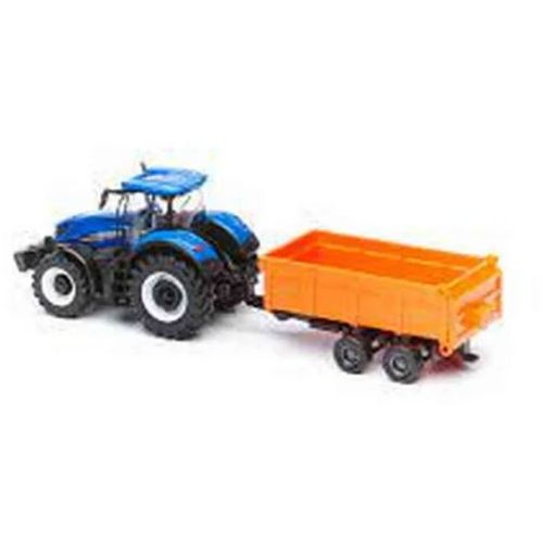 Burago Tractor With Trailer Asst. slika 2
