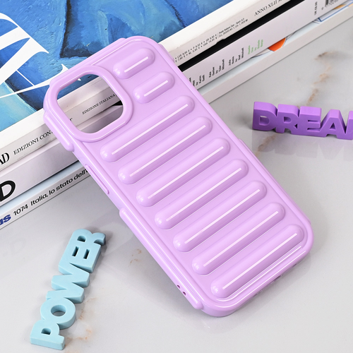 Torbica Color Rib za iPhone 13 6.1 lila slika 5