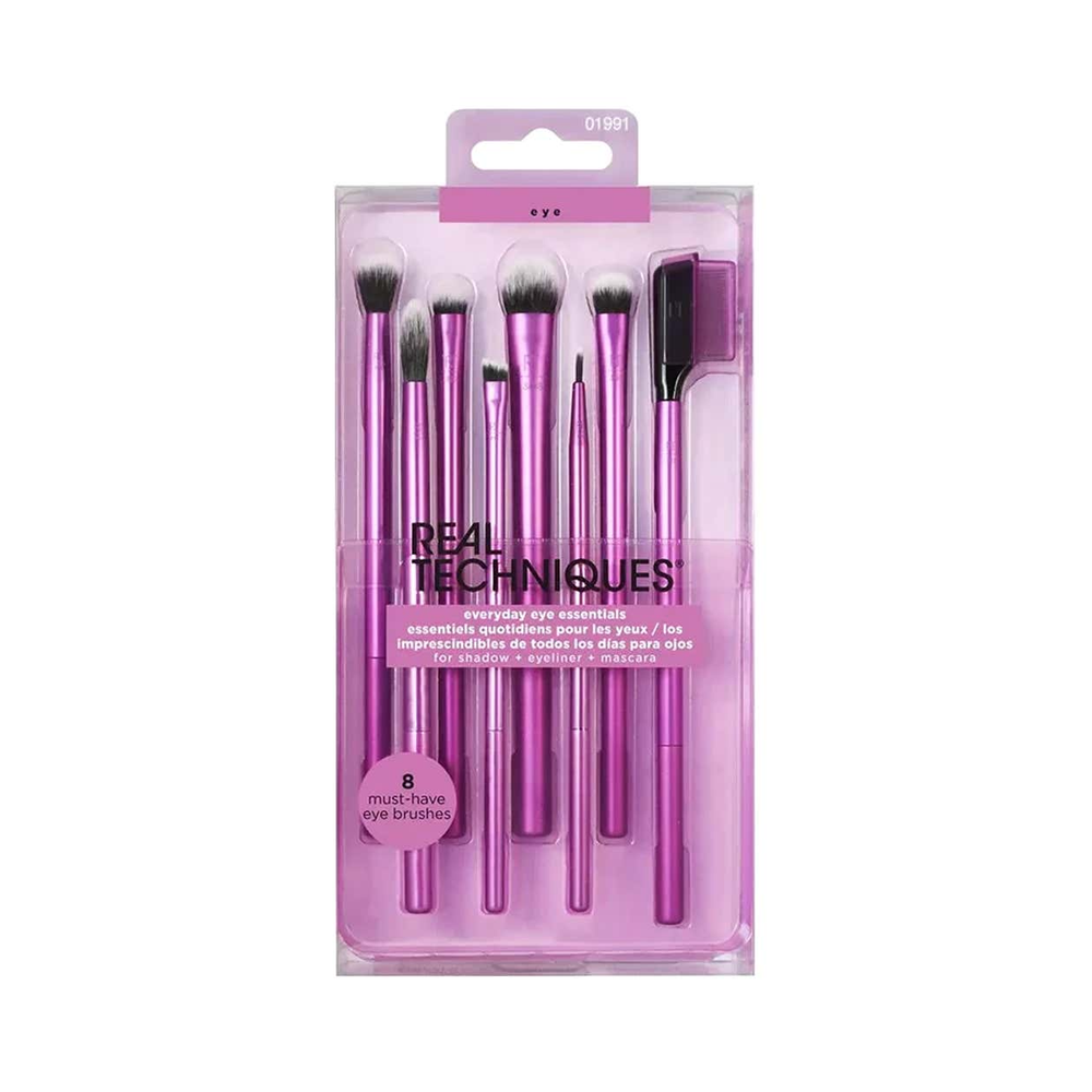Real Techniques Set četkica za šminku Eye Essentals 1kom slika 2