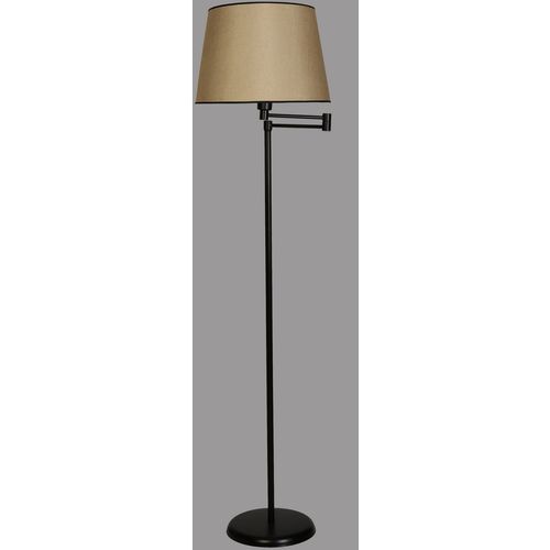 Almina lambader siyah ayak pramit açık hasır abajurlu Beige
Black Floor Lamp slika 2