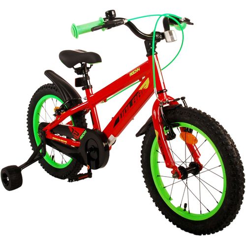 Volare dječji bicikl Rocky 16" s dvije ručne kočnice crveni slika 10