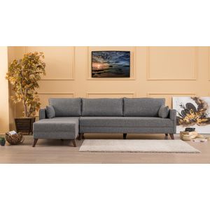 Bella Corner Sofa Left 1 Grey Corner Sofa