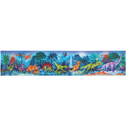 Hape Drvena slagalica koja svijetli u mraku Dinosaurs Puzzle E1632A, 150cm slika 2