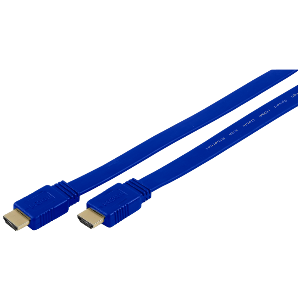 ZED electronic HDMI kabl, plosnati, 1.5 met, ver. 2.0, 3D, Ethernet - HDMI-FLT/1,5 slika 2