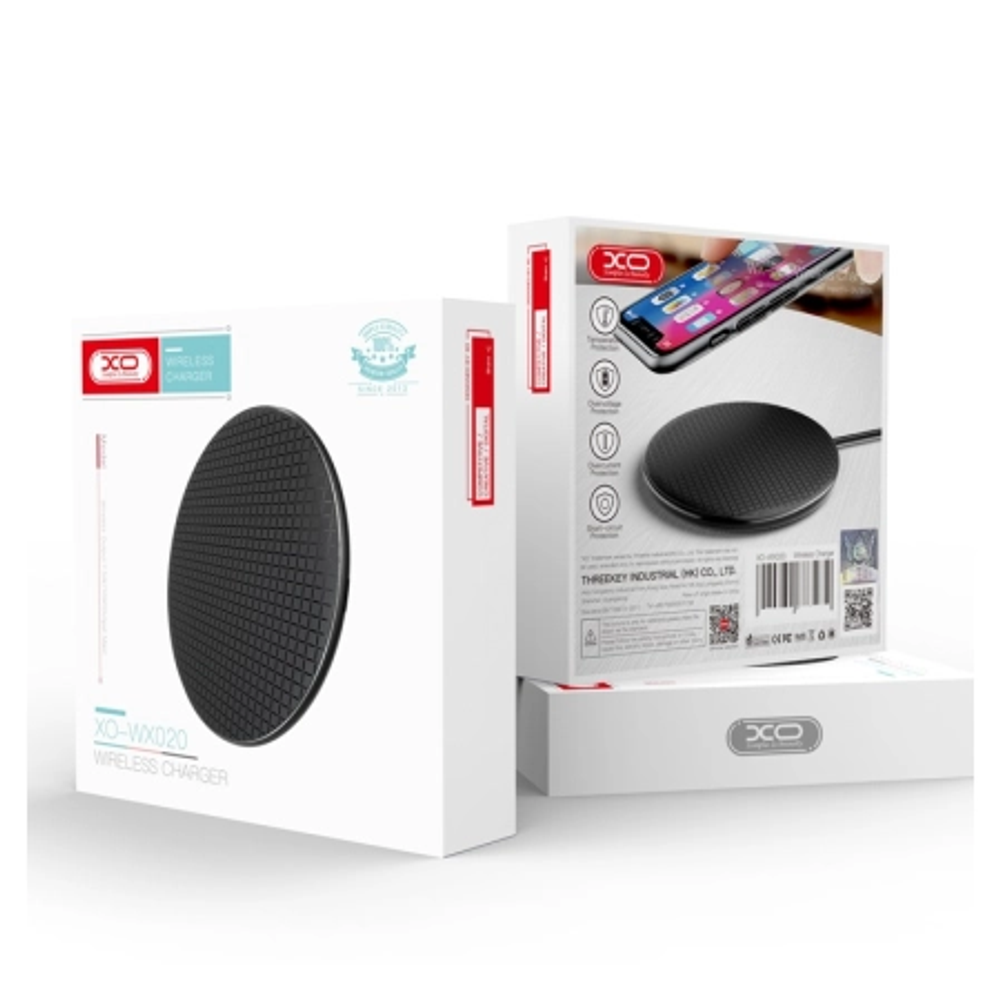 XO WX020 Wireless Fast Charger 15W Black slika 2