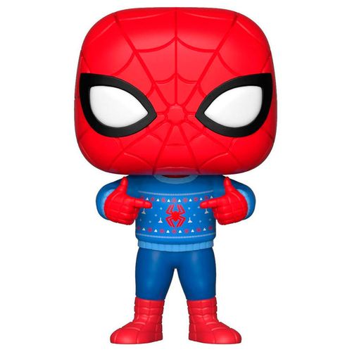 POP figure Marvel Holiday Spider-Man with Ugly Sweater slika 1