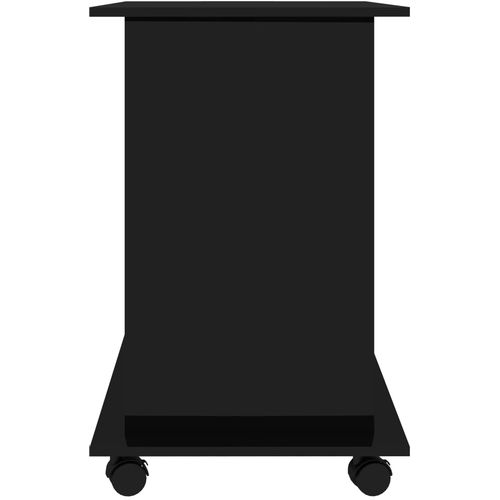 Stol za računalo visoki sjaj crni 80 x 50 x 75 cm od iverice slika 24