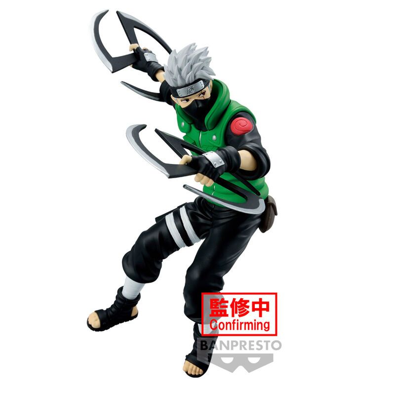 BANPRESTO Naruto Shippuden Narutop99 Kakashi Hatake Figura 13cm image