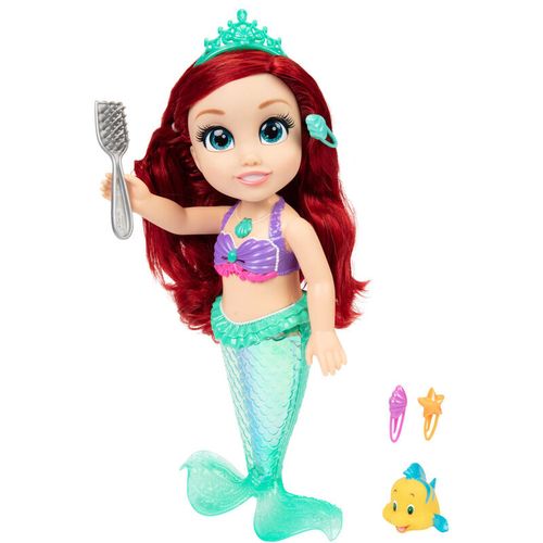 Spanish Disney The Little Mermaid Ariel musical doll 38cm slika 4