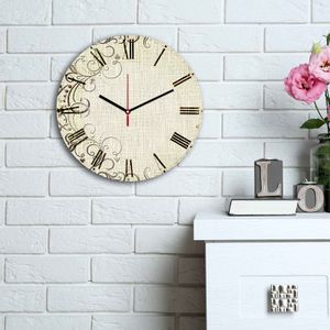 3030MS-027 Multicolor Decorative MDF Clock