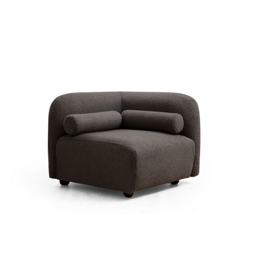 Atelier Del Sofa Fotelja, Tamno siva, Viktor - Dark Grey slika 2