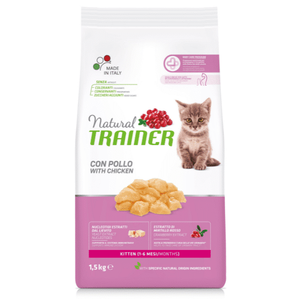 Trainer Natural Cat Kitten Piletina 1.5 kg