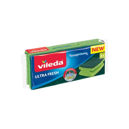 Vileda abrazivna spužva antibakterijska Ultra Fresh 3/1 slika 1