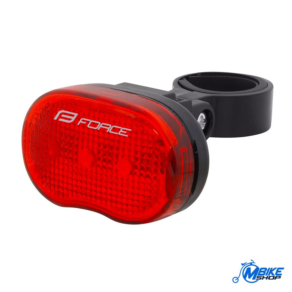 Force Zadnje svjetlo za bicikl 3LM 3 LED Batt slika 1