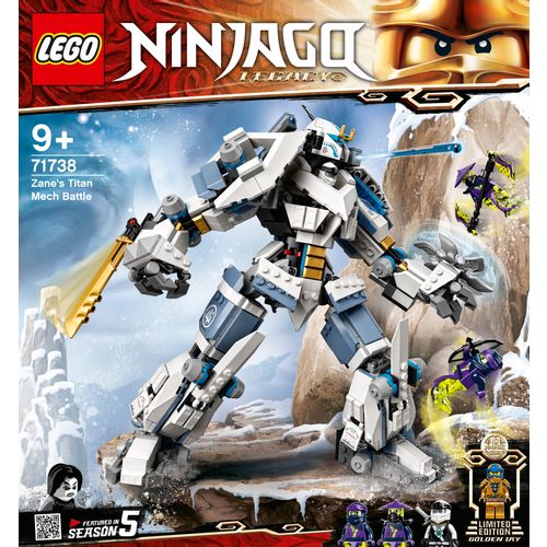 LEGO® NINJAGO® 71738 bitka Zaneovog titanskog robota slika 6