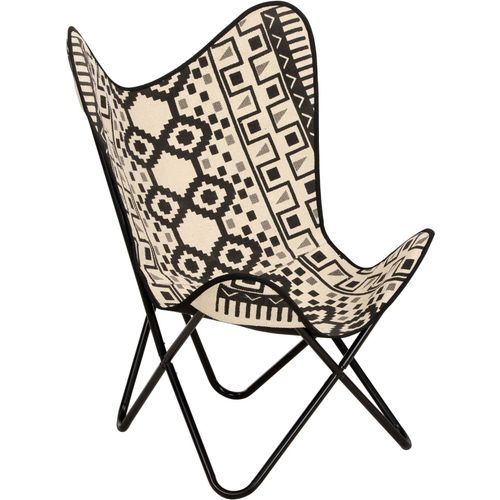 Leptir-stolica od platna s uzorkom slika 9