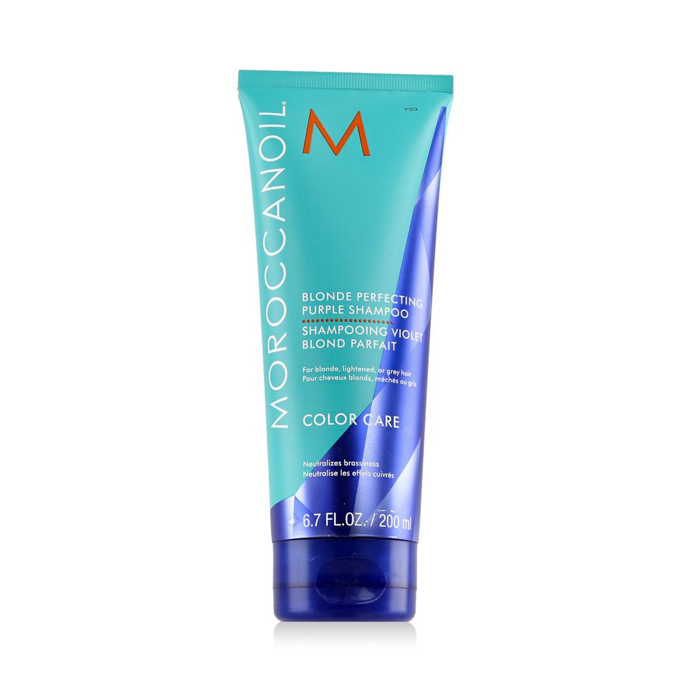 Moroccanoil Color Care Blonde Perfecting Purple Shampoo 200 ml slika 1