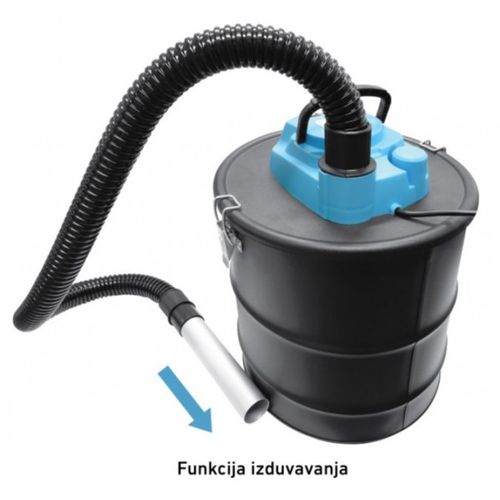 Usisivac za pepeo UP7110-20, 1000W, 20L, kabl 2m slika 3