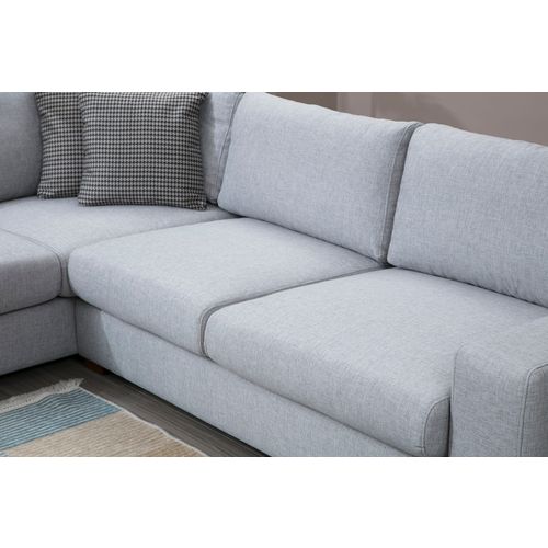 Atelier Del Sofa Kutna garnitura, Sivo Svijetlo siva, Loop 1 slika 3